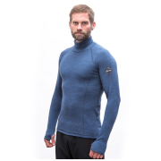 Męska koszulka Sensor Merino Bold Roll Neck dl.rukáv