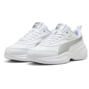 Buty damskie Puma Cilia 2 Mode Metallic Glam biały/srebrny PUMA White-PUMA Silver-Feather Gray