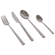 Zestaw sztućców Bo-Camp Cutlery set 4 pcs srebrny Silver