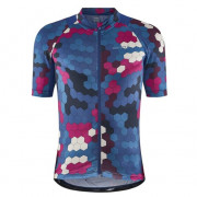 Męska koszulka kolarska Craft Adv Endur Graphic niebieski/różowy Multi-Plava