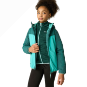 Dziecięca kurtka zimowa Regatta Illuma Reflective Jacket Mediterranea/Turquoise