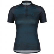 Damska koszulka kolarska Scott Endurance 30 SS ciemnoniebieski dark blue/metal blue