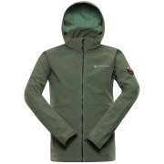 Męska kurtka softshellowa Alpine Pro Merom zielony olivine