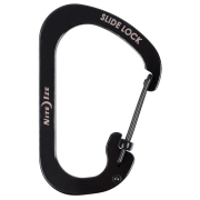 Karabińczyk pomocniczy Nite Ize SlideLock Stainless Steel czarny Černá