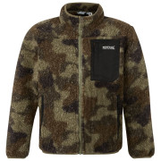 Bluza dziecięca Regatta Junior Frankie Warm Fleece ciemnozielony OlivNtCamPr