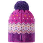 Czapka dziecięca Reima Pohjoinen Plum Purple