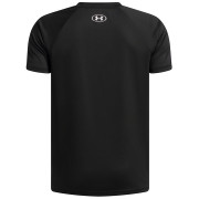 T-shirt dziecięcy Under Armour Tech Split Wordmark SS Black