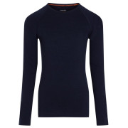 Dziecięca koszulka Icebreaker K 200 Oasis LS Crewe Midnight Navy ciemnoniebieski Midnight Navy