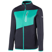 Bluza damska Zulu Hoverla W czarny/niebieski Black melange/Aqua