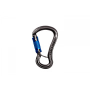 Karabinek Ocún Condor HMS Triple czarny/niebieski Anthracite/Blue