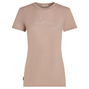 Koszulka damska Icebreaker Women Merino 150 Tech Lite SS Tee Sparkling Stars różowy Pink Quartz