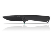 Nóż Acta non verba Z100 DLC/Plain Edge, G10, Lock czarny Black/Black