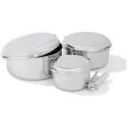 Zestaw naczyń MSR Alpine 4 Pot Set srebrny