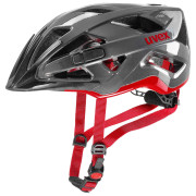 Kask rowerowy Uvex Active szary/czerwony Gray/Red