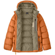 Kurtka dziecięca Patagonia K's Hi-Loft Down Sweater Hoody - Marigold