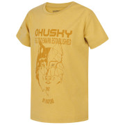T-shirt dziecięcy Husky Tash K żółty yellow