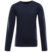 T-shirt dziecięcy Alpine Pro Louso Blue ciemnoniebieski MODRÁ