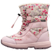Dziecięce buty zimowe Helly Hansen Jk Silverton Boot Ht Pinkshake Aop