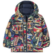 Kurtka dziecięca Patagonia Baby Reversible Down Sweater Hoody - LCNE
