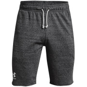 Męskie szorty Under Armour Rival Terry Short zarys Pitch Gray Full Heather / / Onyx White