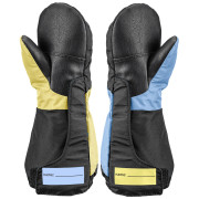 Rękawice narciarskie dla dzieci Leki Little Swtch Zero Mitt Long black-light blue