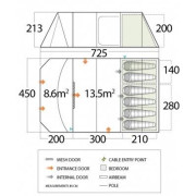 Namiot Vango Orava 600XL (2018)