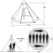 Namiot Easy Camp Moonlight Tipi