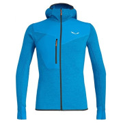 Męska bluza Salewa Puez 2 Dry M L/S Hood Fz Tee niebieski CloisonneBluMelange/
