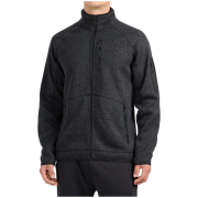 Bluza męska 4F Fleece M485 szary Deep Black Melange