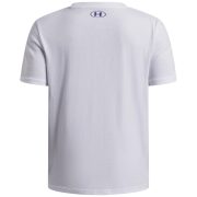 T-shirt dziecięcy Under Armour B Logo Blur SS White