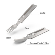 Sztućce GoSun Flatware podróżne sztućce składane