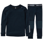 Zestaw dziecięcy Helly Hansen K Lifa Merino Set Navy ciemnoniebieski 596 Navy