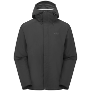 Kurtka męska Rab Downpour Jacket czarny