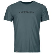 Męska koszulka Ortovox 150 Cool Brand Ts M szary/czarny Dark Arctic Grey