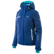 Kurtka damska Elbrus Lille wo´s niebieski NavyMelange/FlowersPrint/ViridianGreen