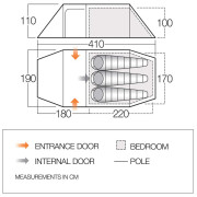 Namiot turystyczny Vango Scafell 300 Plus