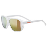 Dziecięce okulary przeciwsłoneczne Uvex Cosmic biały/czerwony WHITE MATT / MIR. RED
