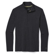 Męska koszulka Smartwool M Classic Thermal Merino BL 1/4 ZB ciemnoszary charcoal heather