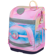 Plecak szkolny kl.1-3 Baagl Zippy Plus różowy Rainbow Unicorn