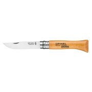 Nóż składany Opinel N°06 Carbon Viroblock, blister natural