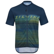 Męska koszulka kolarska Silvini Turano niebieski/zielony