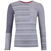 Damska koszulka Ortovox 185 Rock'N'Wool Long Sleeve W jasnoszary Grey Blend