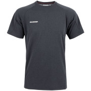 Koszulka męska Mammut Aegility T-Shirt Men czarny/biały phantom melange-white