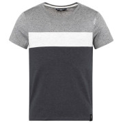Koszulka męska Chillaz Color Block szary/biały Color Block Black Melange