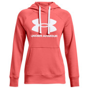 Bluza damska Under Armour Rival Fleece Logo HD pomarańczowy Miami//White