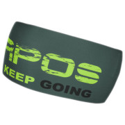 Opaska Karpos Pelmetto Headband szary/zielony Dark Slate/Lime Green/Black