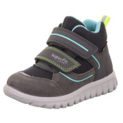 Buty dziecięce Superfit Sport7 Mini Grau/Gelb szary Grau/Gelb