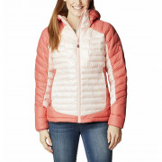Kurtka zimowa damska Columbia Labyrinth Loop™ Hooded Jacket różowy Peach Blossom, Dark Coral