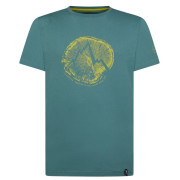 Koszulka męska La Sportiva Cross Section T-Shirt M niebieski/zielony Pine