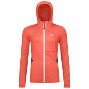 Bluza damska Ortovox Fleece Hoody W różowy coral